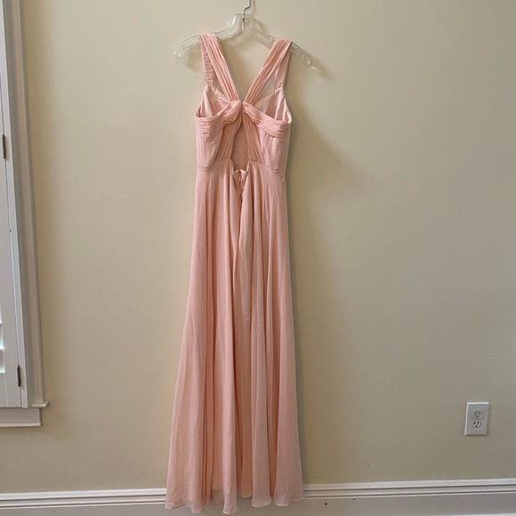 Azazie Bridesmaid Dress (Style: Jane, Color: Pearl Pink) - Picture 3 of 7